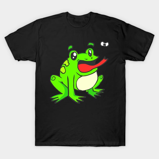 Frog Tadpole Toad Lurch Toad Froschlurch sweet T-Shirt by KK-Royal